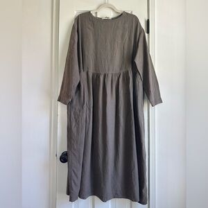 Ichi Antiquites Linen Dress